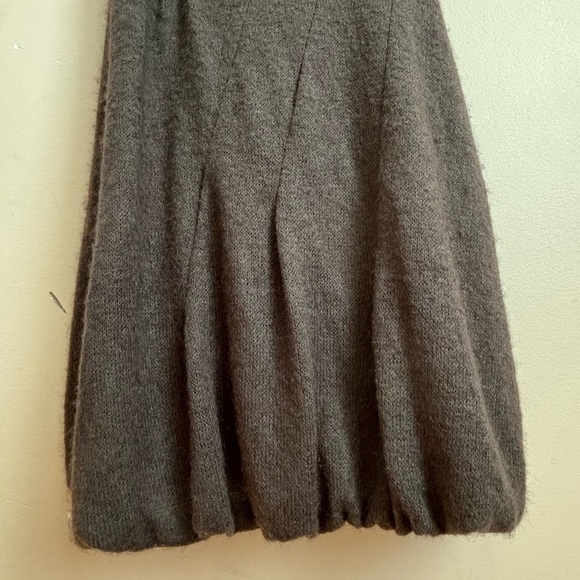 Rinascimento XS Knit Mohair Blend Short Sleeve Bubble Hem Sweater Dress EUC - Picture 6 of 15